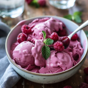 Mixed Berry Ice Cream