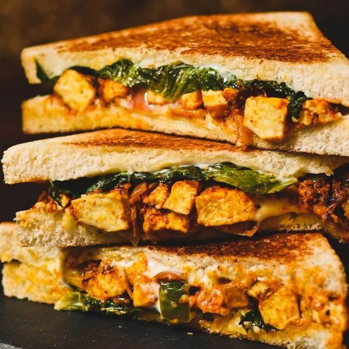 Paneer Grilled Sandwich