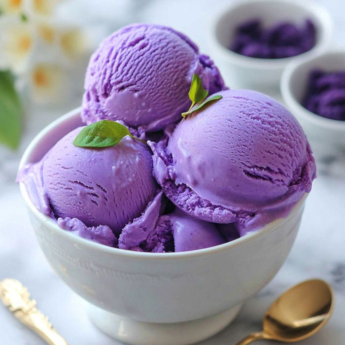 Blueberry Ice Cream