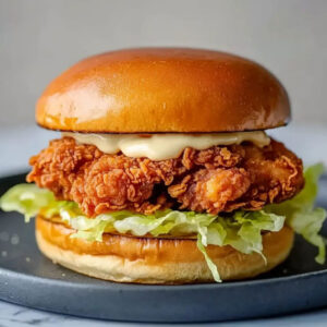 Chicken Patty Burger