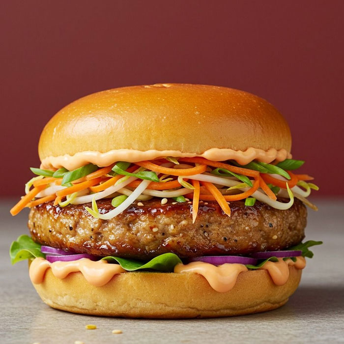 Veg Noodle Burger
