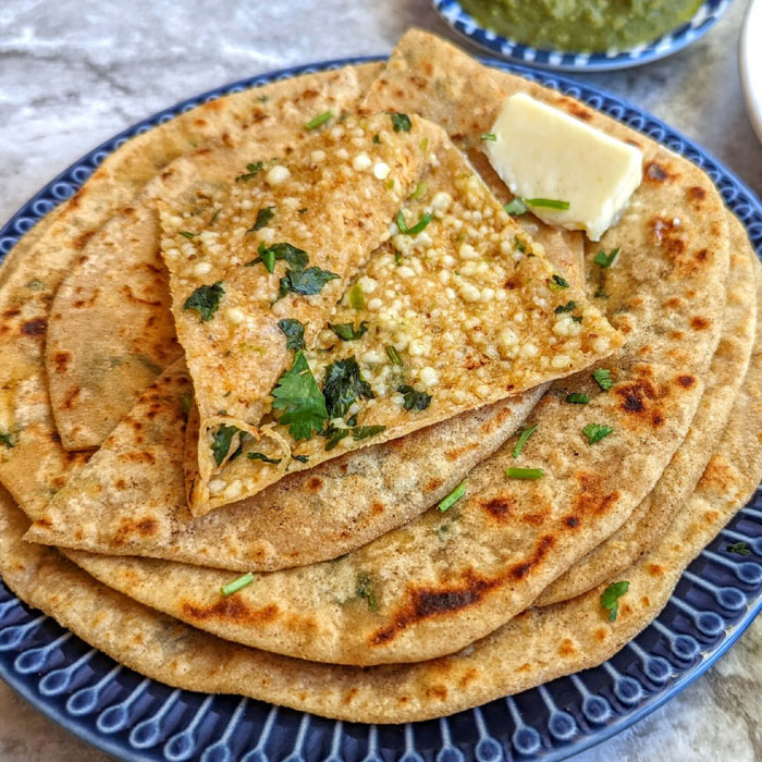Paneer Stuffed Paratha