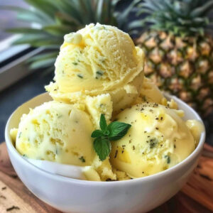 Pineapple Ice Cream
