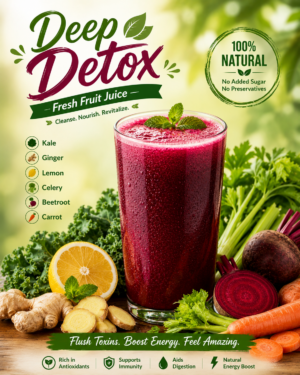 Deep Detox Fresh Juice