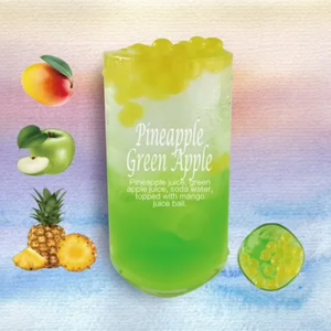 Green Apple Pineapple Fizzy